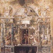Peter Paul Rubens The Temple of Fanus (mk01) oil on canvas